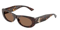Jimmy Choo Sonnenbrille JC5038BU 500273 Schildpatt Braun Damen