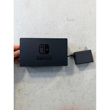 Nintendo Switch Docking Station HAC-007 Charcoal Black with AC Adapter OEM