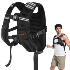 Weighted Vest, 12lbs/16lbs/20lbs/30lbs/40lbs Odorless, 6 Straps Size Adjustab...
