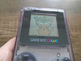 Nintendo GBC CGB-001 AP w/ Pokemon Blue & Yellow games, game boy color USA