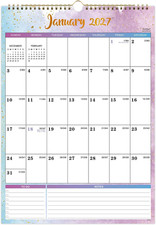 2027 Calendar, 2027 Wall Calendar 12 Month, 12" X 17", Jan.2027 - Dec.2027