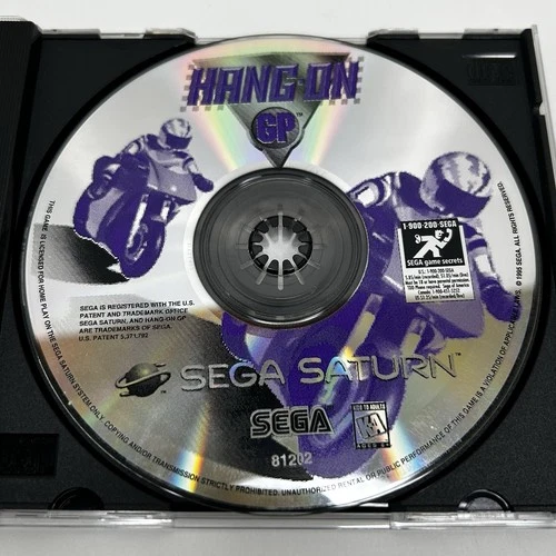 Hang-On GP ( Sega Saturn  1995 ) !! DISC ONLY !! WORKS FINE