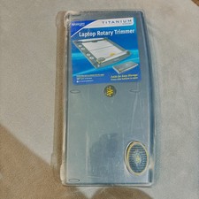 Westcott Titanium Laptop Rotary Trimmer 12 Paper Cutter Damaged Box