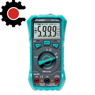 Eclipse Tools Pro'sKit 3-5/6 True-RMS Compact Digital Multimeter