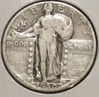 Silver Quarter - Standing Liberty - 1930 [118]
