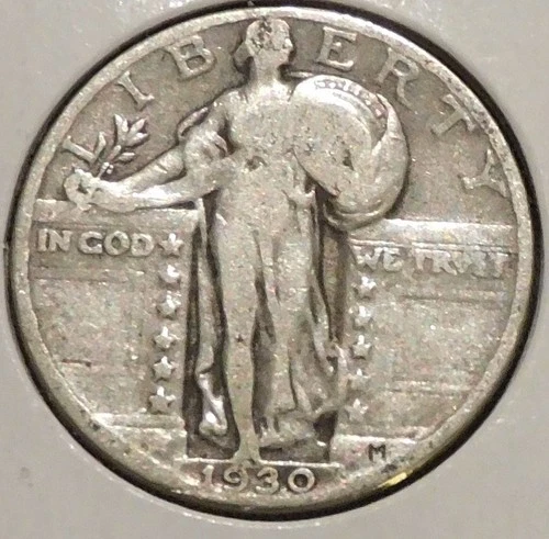 Silver Quarter - Standing Liberty - 1930 [118]