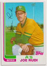 1982 Topps Traded #102T Joe Rudi Oakland Athletics