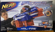 NEW (open-box)Nerf Hail Fire N-Strike Elite Semi Automatic Blaster Dart Gun 