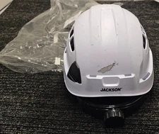 Jackson Safety 20920 Hard Hat, Industrial Climbing Style, 6-Pt.suspension,