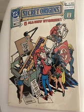 Secret Origins #50 Final Issue Death Black Canary DC Comic 1990 B/B