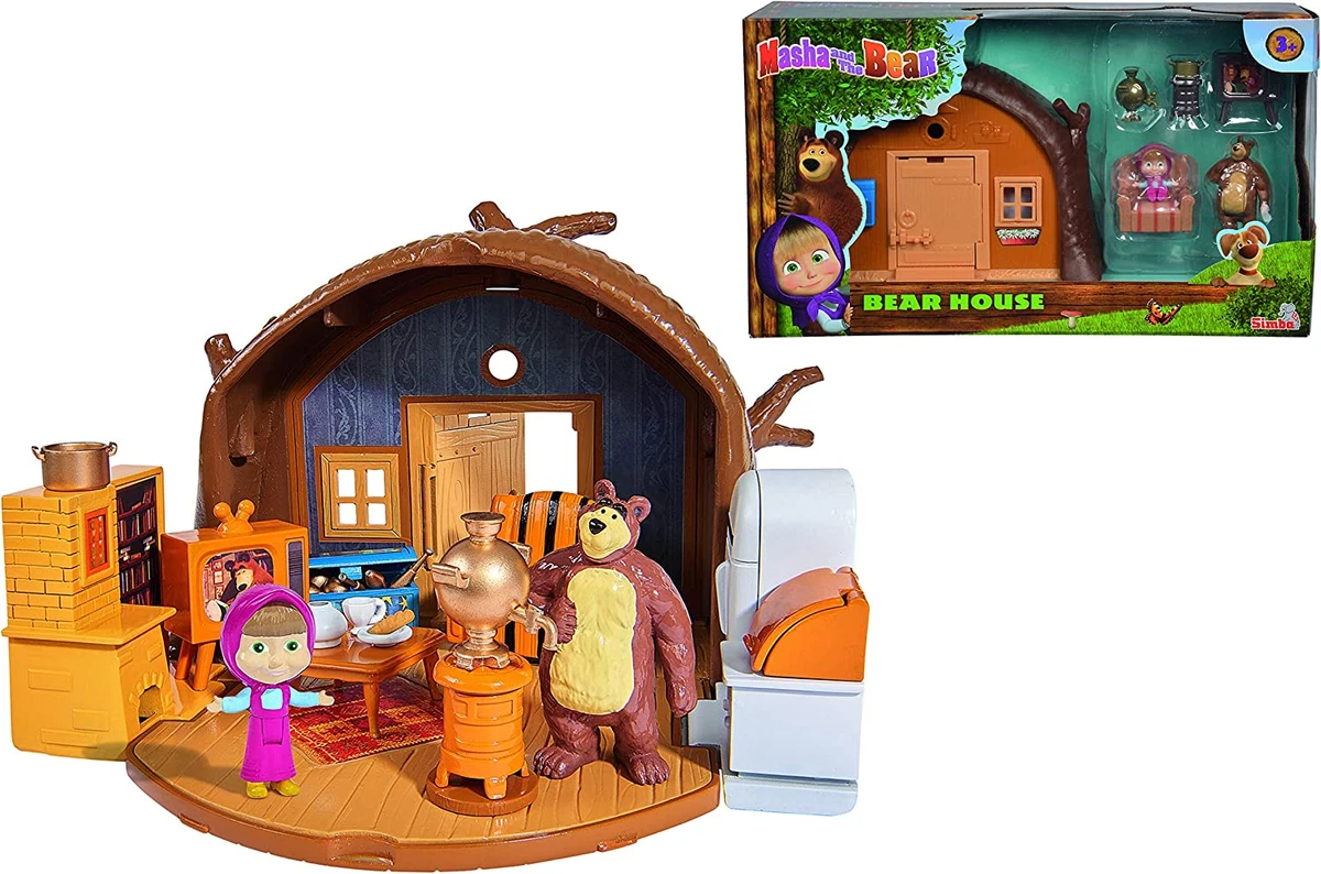 Masha and the Bear Playset Bear S House 109301632