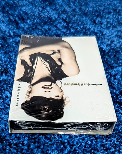 MADONNA SEALED JUSTIFY MY LOVE CASSETTE SINGLE TAPE 1990 Immaculate Collection - Picture 4 of 6