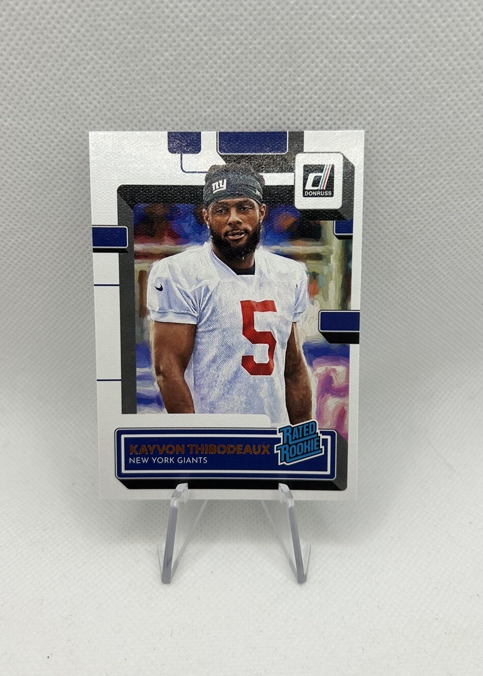2022 Donruss Copper Canvas Rated Rookie Kayvon Thibodeaux #352 New York Giants