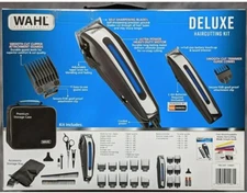 Wahl Deluxe Complete Hair Cutting Kit 29 Piece Clipper Set with Beard Trimmer 