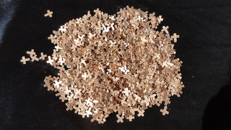 Cross Pennies, Pennies for Christian Ministries + Punch out's 1958 a 2023 Foto 4 de 4