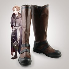 Mushoku Tensei Rudeus Greyrat Shoes Cosplay Boots