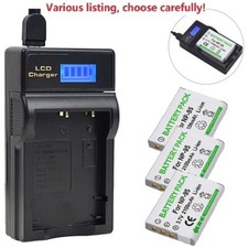 NP-95 Battery or LED USB Charger for Fujifilm FinePix F30,F31FD, REAL 3D W1,X100