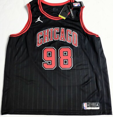 60/3XL VILLELA # 98 CHICAGO BULLS CITY/ED JORDAN AUTHENTIC