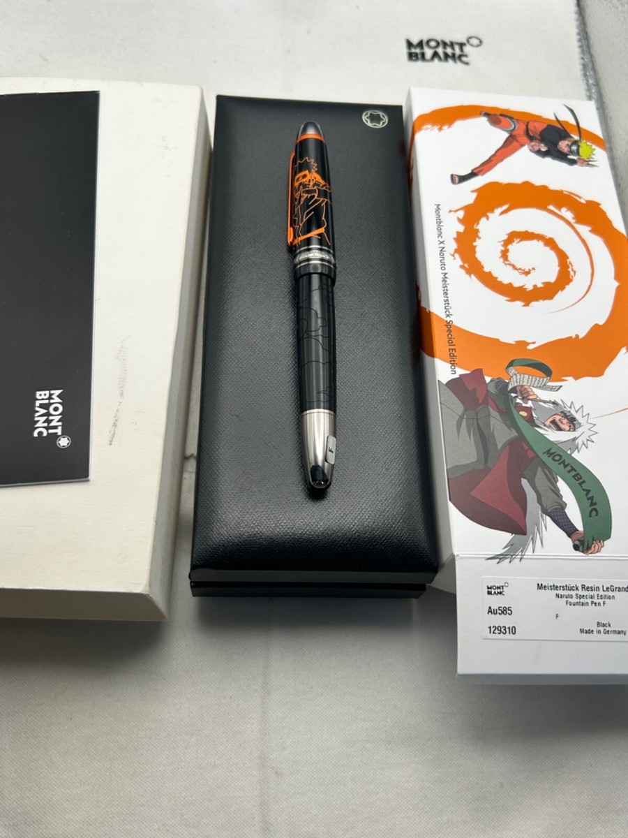 Montblanc Meisterstuck Naruto Special Edition 146 FP, 14K Fine Nib
