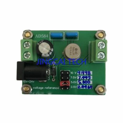 AD584 Resistor Voltage Reference Source 10V Correction Calibration 