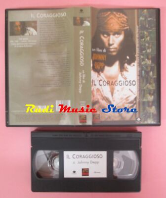 VHS Film Der Mutige Johnny Depp Elpidia Carrillo MIKADO 1997 (F14*) no dvd