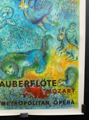 ORIGINAL VINTAGE POSTER The Magic Flute CHAGALL Die