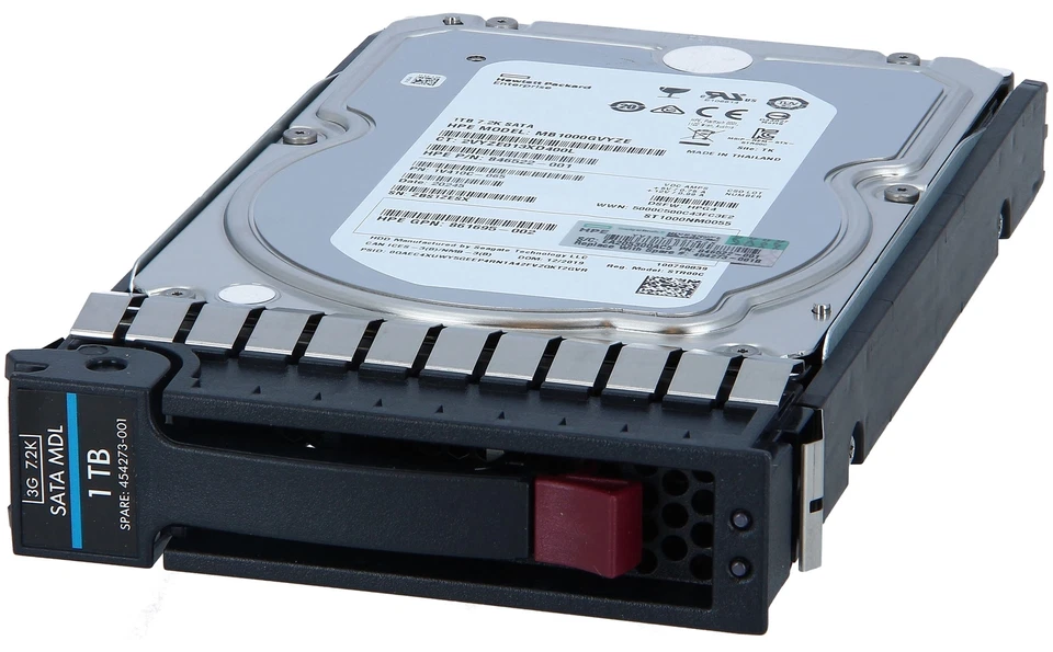 HP - 454273-001 - HP 1TB 3G 7.2K 3.5 inch SATA MDL HDD - Bild 2 von 3
