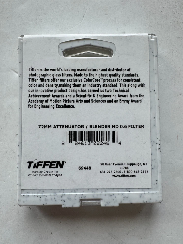 Tiffen 72MM Attenuator Blender ND 0.6 Filter, 2-Stop - Image 2 of 4
