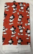 Disney Mickey Mouse 2 Pk Kitchen Towels 100% Cotton NWT