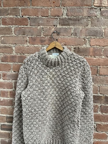Dunhill, Vintage Dunhill Tailors Women’s Chunky Sweater, Sz Medium, Hand Knit 100% Wool