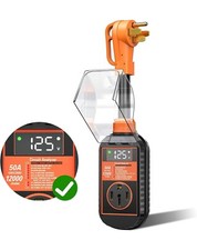 RV Surge Protector 50 Amp Waterproof, 12000 Joules Upgraded RV Power Surge