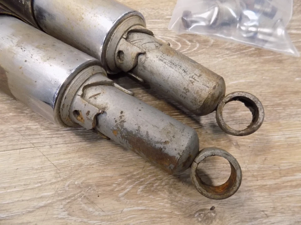 BSA DBD34 500 GOLD STAR 1960/Suspensión amortiguadores traseros originales OEM Foto 2 de 4