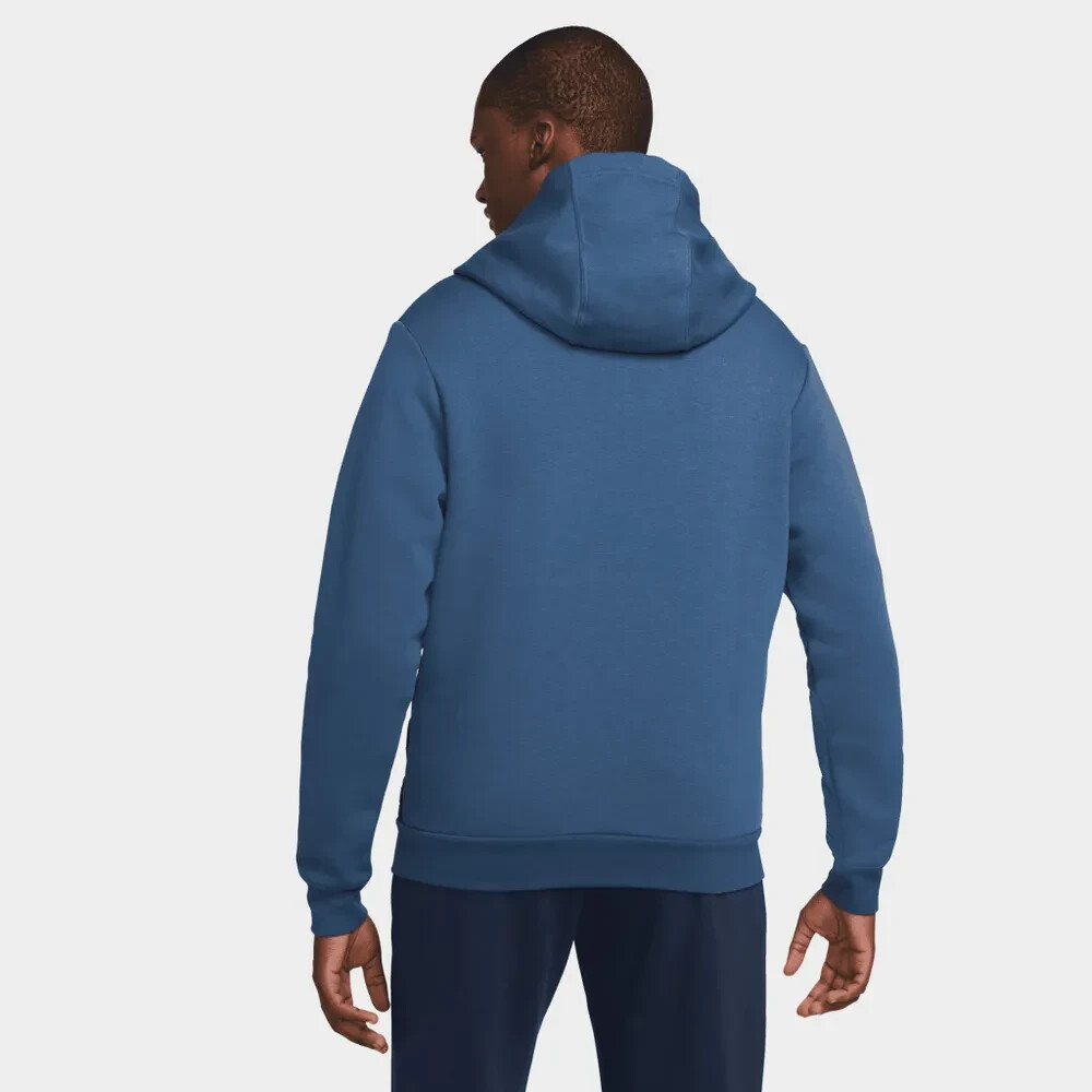 nike hybrid full zip hoodie blue