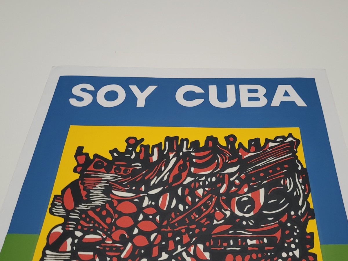 Soy Cuba, I Am Cuba, Cuban Silk-Screen Movie Art Poster by Soy Cuba, I Am Cuba, Cuban Silk-Screen Movie Art Poster by