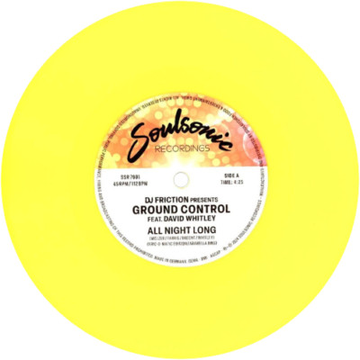 DJ Friction | Ground Control | All night Long b/w Funkin' On The One | 7'' Vinyl