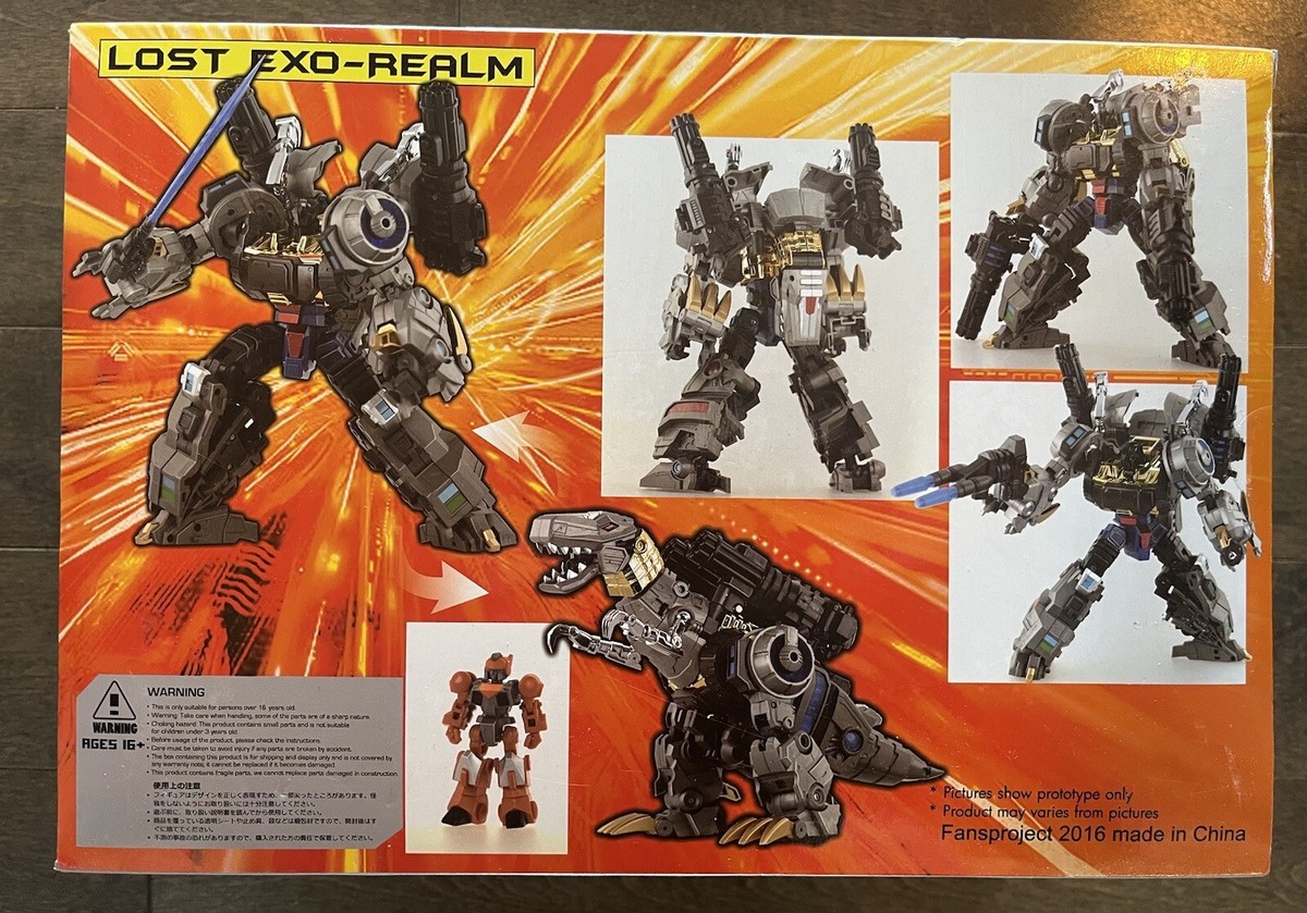 Fansproject Transformer Dinobot LER-04 G2 SEVERO Grimlock
