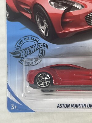 Hot Wheels Aston Martin One 77 Red 1:64 Scale Diecast – Limited Edition 229/250 - View #8