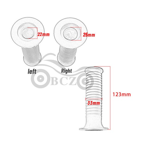 Maniglie riscaldate manubrio ricambio per BMW R1150GS/R R1200RT R1100GS/RT/R/S - Foto 12 di 12