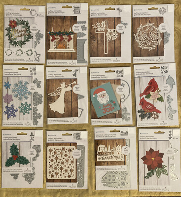 Momenta Christmas Themed Die Cut Packs YOU CHOOSE FROM MANY STYLES