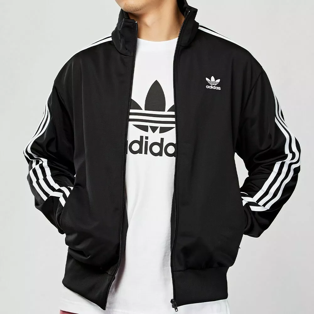 Adidas Originals Men's Size Small Firebird Track Jacket Black/White US Men's