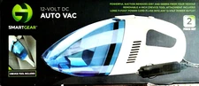 Smart Gear 12 Volt DC Portable Auto Vac, RV, Vacuum, 2 Piece Set - New