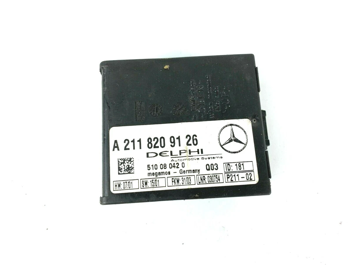 Mercedes Benz W203 CLK320 Anti Theft Alarm Control Module Unit 
