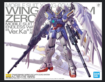 ロボット WING GUNDAM ZERO EW Ver.Ka 1/100 MG Amazon.com: Bandai Hobby - Endless Waltz - Wing Gundam Zero