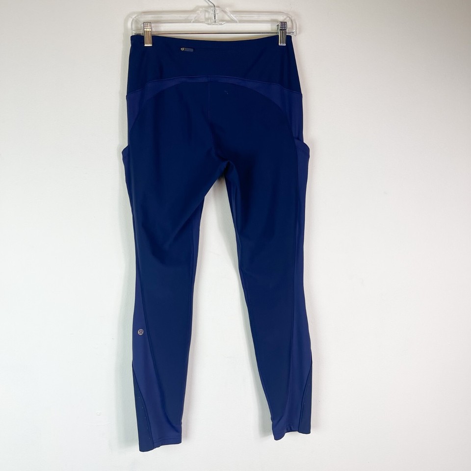 Lululemon Women's Fast Free HighRise Tight Leggings Blue Size 8 eBay