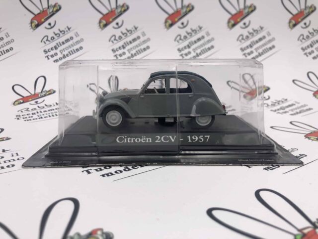 Die Cast " Citroen 2CV - 1957 " Scale 1/43 Rba Car Unforgettable