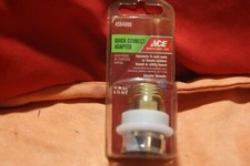 Ace Quick-Connect Dual Thread 3/4 in. Chrome Aerator Adapter 4564886