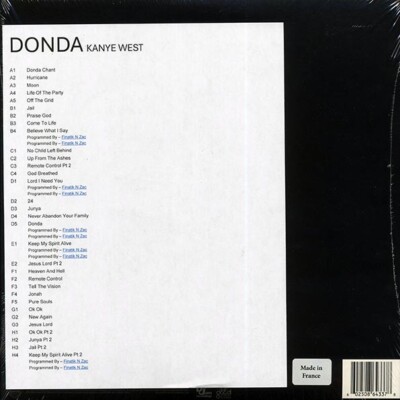 ⚠️訳あり新品未開封Kanye West/Donda Deluxe 4枚レコード Kanye West- Donda 4xLP Vinyl Deluxe Edition New 602508643378| eBay