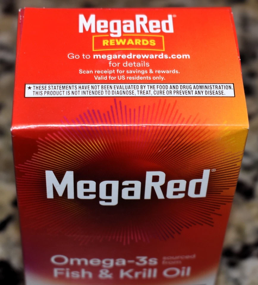 MegaRed Advanced 4 en 1 500 mg, 25 cápsulas blandas - Aceite concentrado Omega-3 de pescado y krill Foto 4 de 4