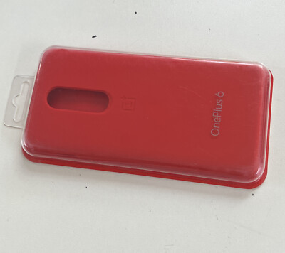 Official Genuine OnePlus Silicone Protective Case Red 5431100050