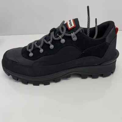 HUNTER EXPLORER LEATHER HIKING SHOES NEW WOMEN'S SIZE 10 BLACK